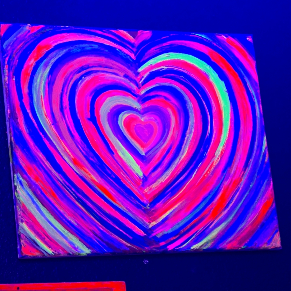 Original Multi colored heartwork